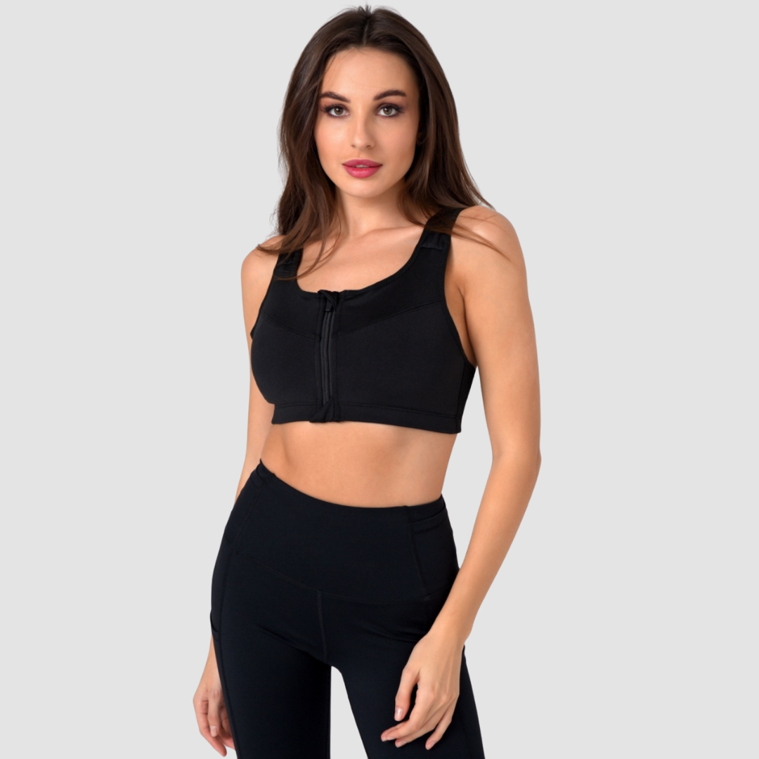 Brassière Sculpt Zippée Sport
