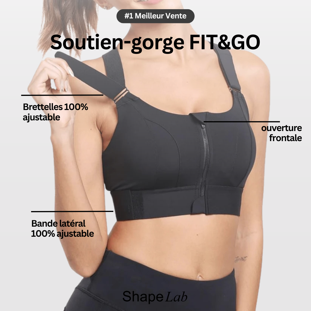 Brassière Sculpt Zippée Sport