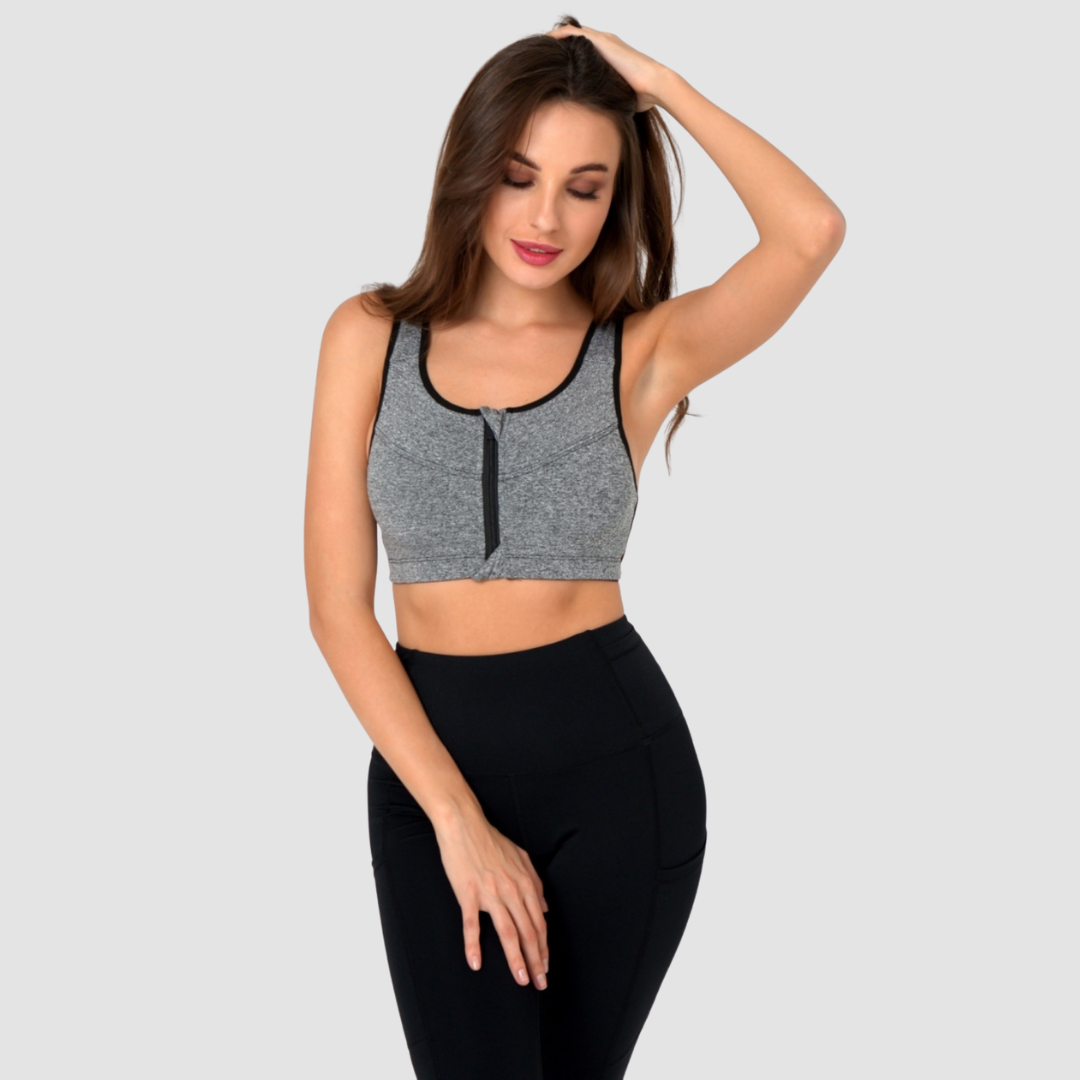 Brassière Sculpt Zippée Sport