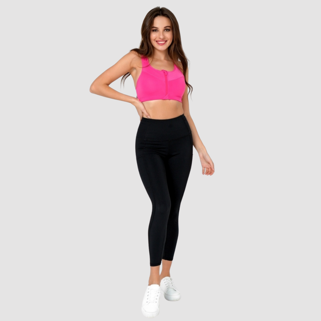 Brassière Sculpt Zippée Sport