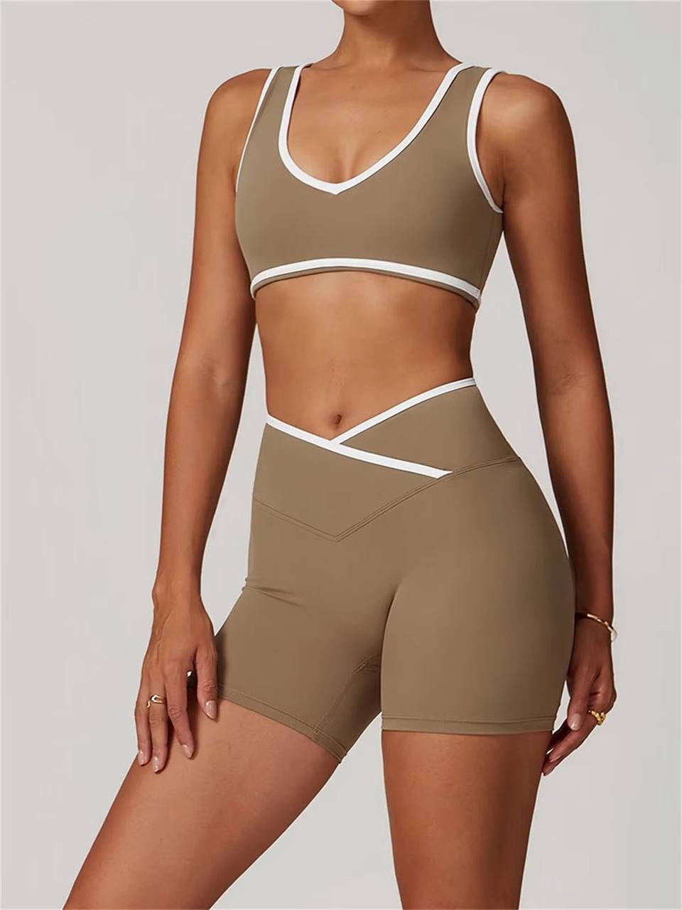 Scrunch Yoga Short Set